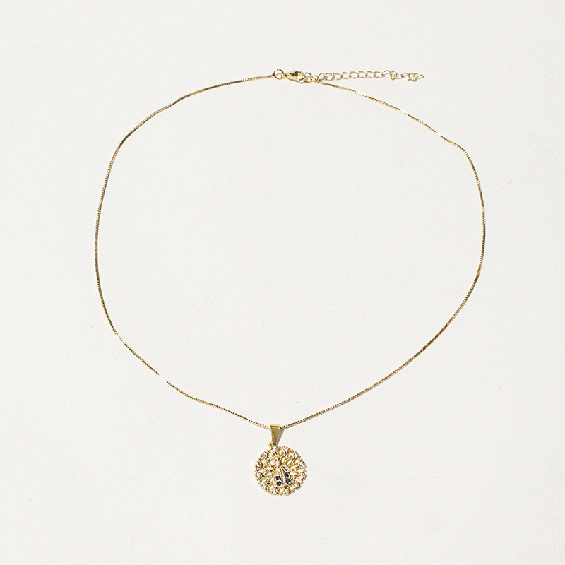 Colar nossa senhora - banho ouro 18k