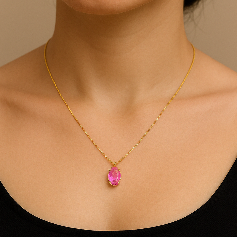 Colar Aurora Rosa