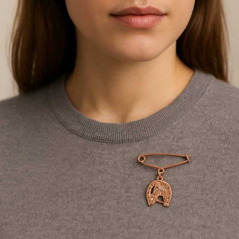Broche Ferradura da Sorte