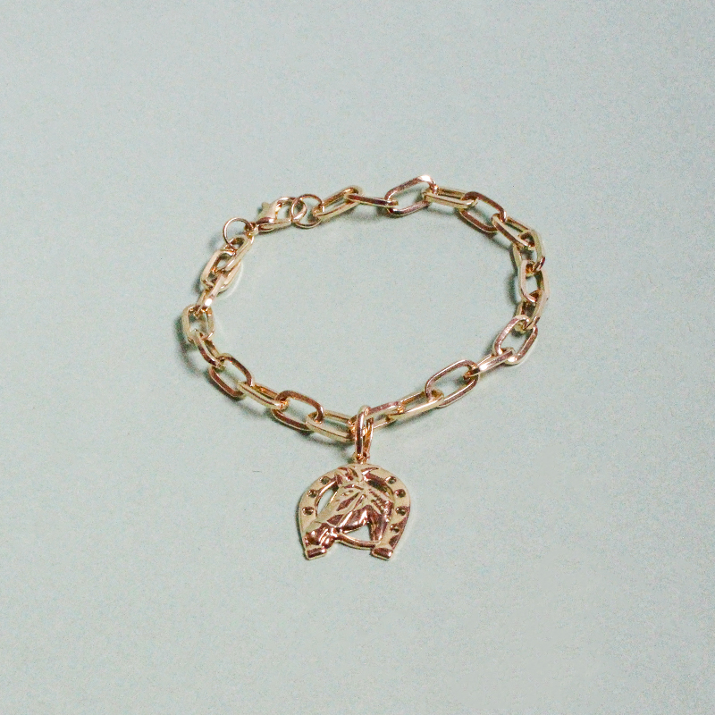 Pulseira Ferradura da Prosperidade – Dourada - Imagem 3