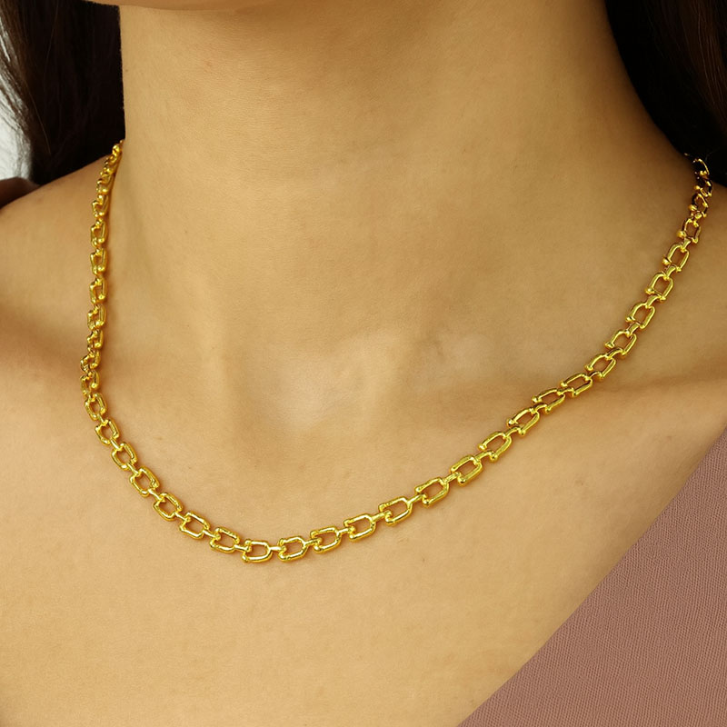 Colar inspiração - Banho ouro 18k