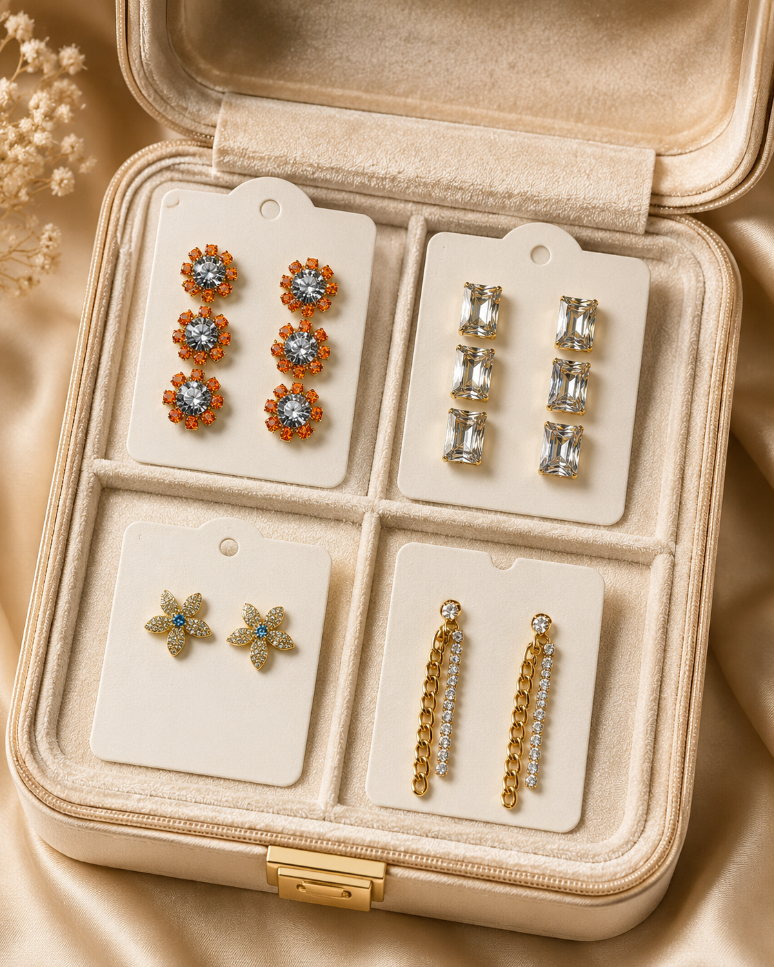 Kit Jardim Solar Azul